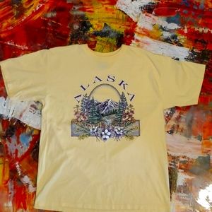 Alaska wilderness landscape tee